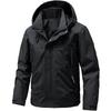 Men's 2025 Spring Trend Hooded Windbreaker: Casual Loose-Fit Workwear Jacket