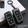 Metal Car Key Case Remote Cover Shell Holder Keyring Fob for Land Rover Range Rover Sport Evoque Freelander Velar Discovery LR5