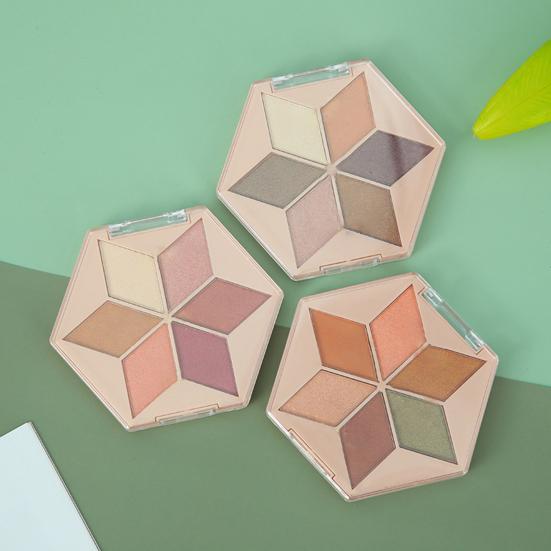 

Перламутровая матовая игристая палитра теней для век Makeup Pallete