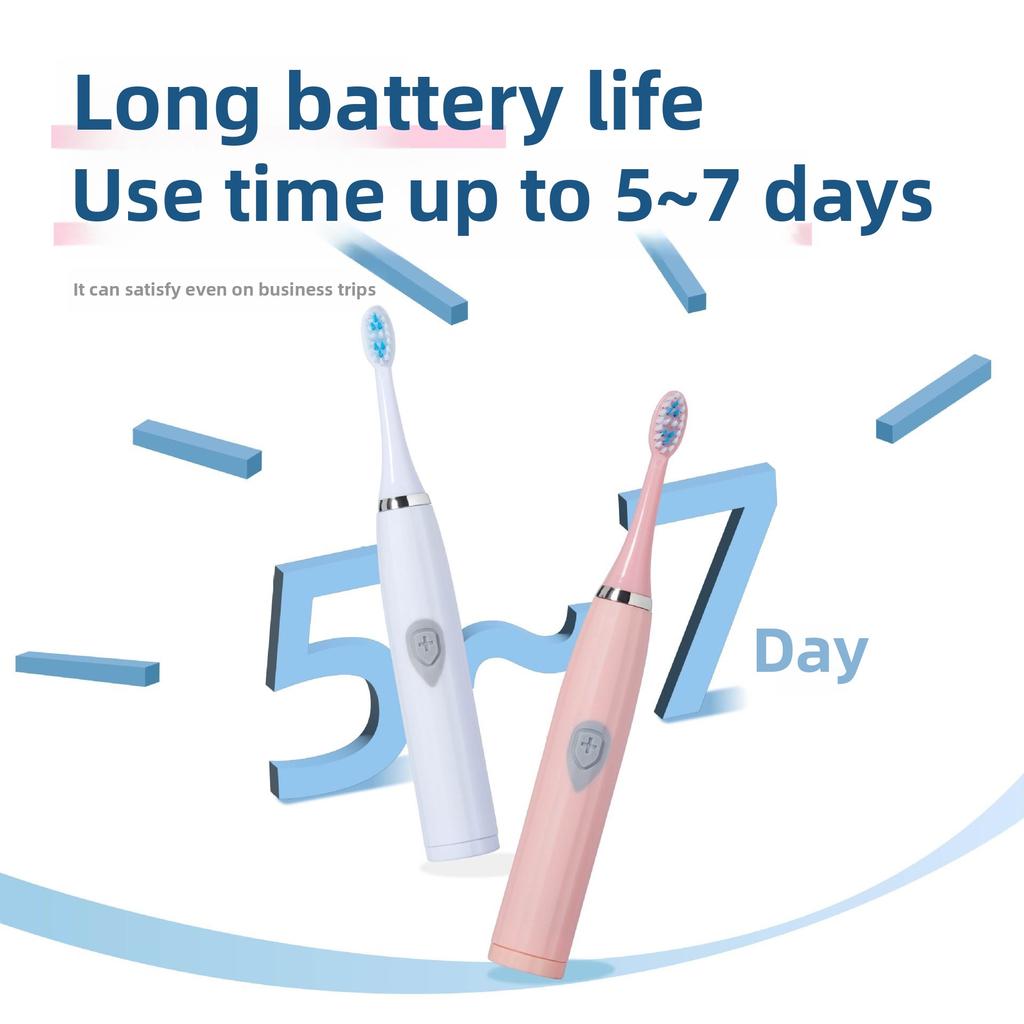 New Generation of Adult Soft-bristled Electric Toothbrush, Couple Waterproof Small Head Soft-bristled Electric Toothbrush Wholesale