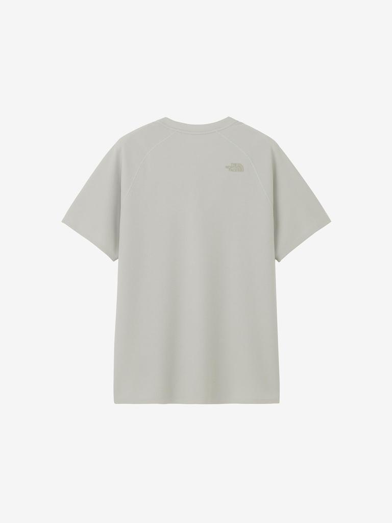 North Cut and Sew Waffle Light Crew Cumulus Cloud S [The Face] S/S