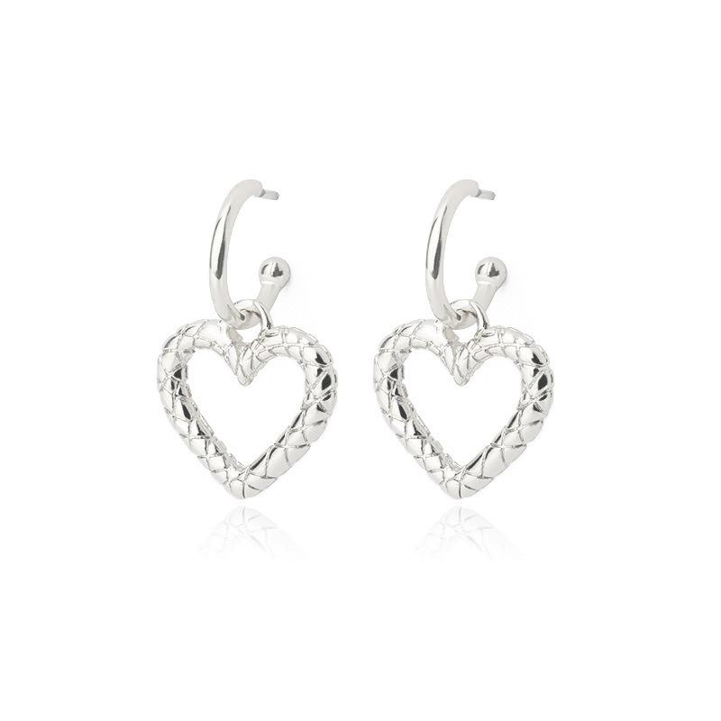 

Серьги с ретро-текстурой, серьги-кольца, темпераментные, простые, серьги-клипсы, легкая роскошь, изысканная мода, универсальные серьги для женщин