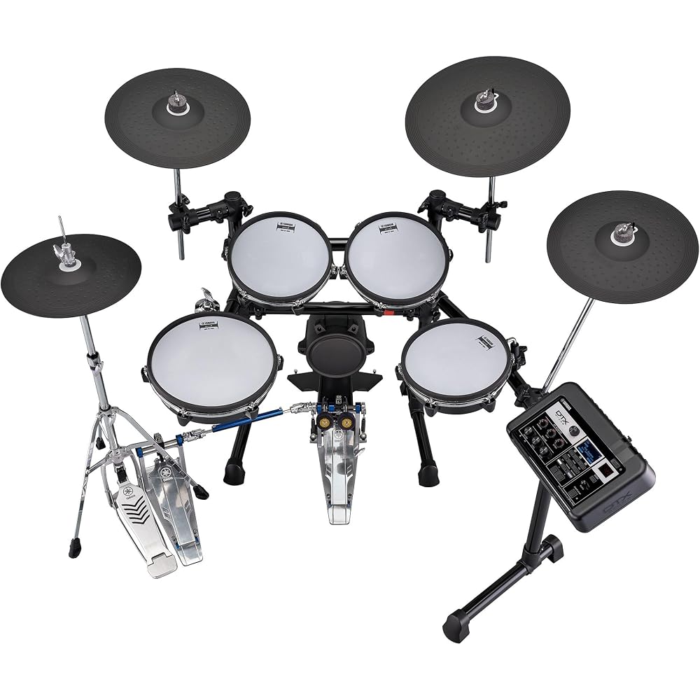 Yamaha YAMAHA DTX6K5-MUPS electronic drum set with drum chair and pedals