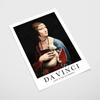 Plakat leonardo da vinci dama z gronostajem