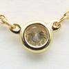 Used TIFFANY&Co. Necklace By the yard K18 yellow gold/diamond 1.8g Yellow Gold 1PD