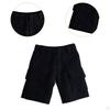 Action Figure Short Pants Dress Wearable Doll Costume Muscular Male for 1:9 1:12 Scale