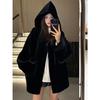 Imitation Mink Fur Coat Women Imitation Mink Fur Hooded Young Coat Winter New Fashion Casual Warm Coat