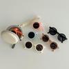 Retro Foldable Round Sunglasses for Kids Boys Girls Vintage Children Sun Folding Glasses Cute Baby Portable Eyewear