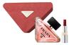 Prada Vivid Layered Lightweight Lipstick Perfume Sets Eau De Parfum Amber White Musk