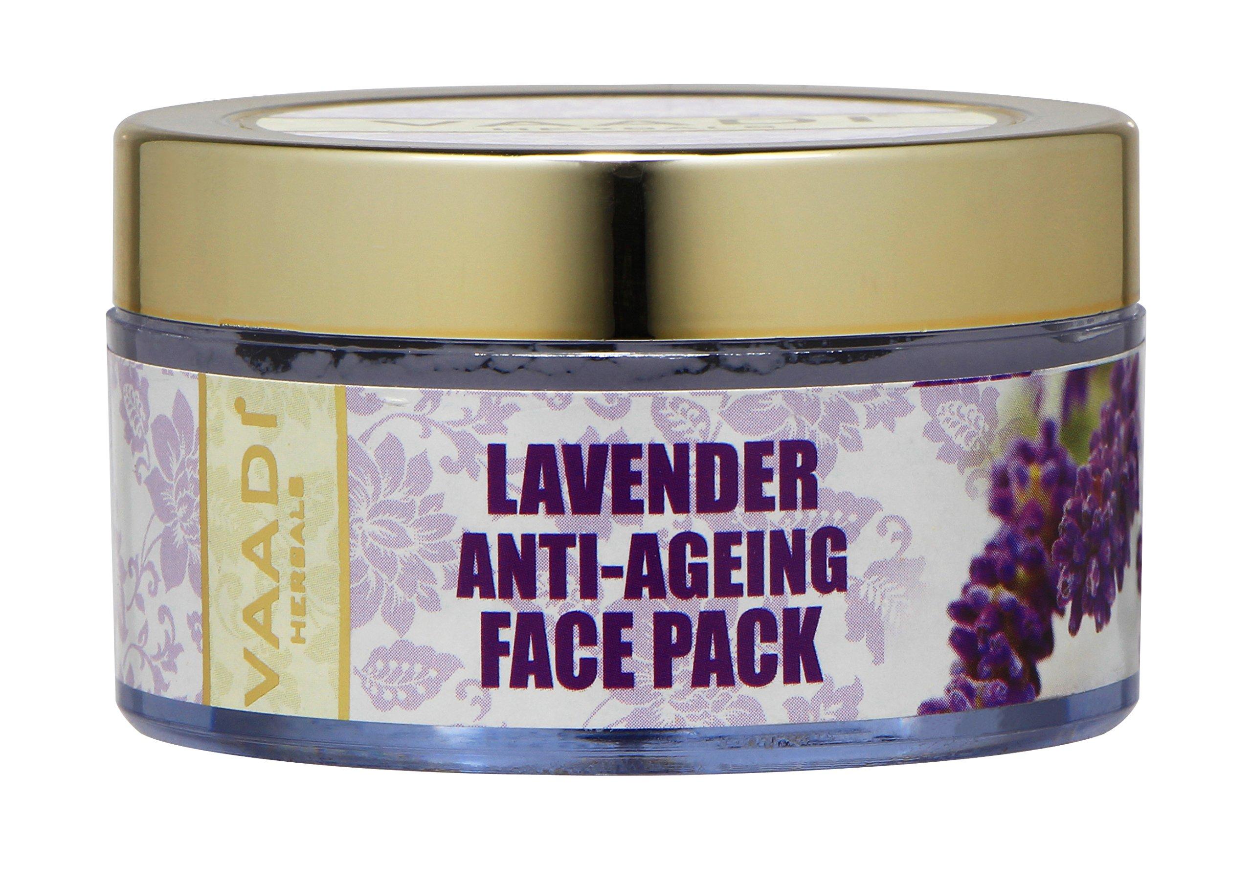 Vaadi Herbals Lavender Anti Ageing Face Pack, 70g