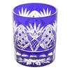 [Authentic] Tajima Glass "Edo Kiriko" Old Glass, Diameter Approx. 7.5cm X Height 9cm, Capacity Appro