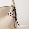 Y2k Football Keychain Cartoon Bag Hanging Pendant Sports Themed Gift Charm  Backpack Decoration