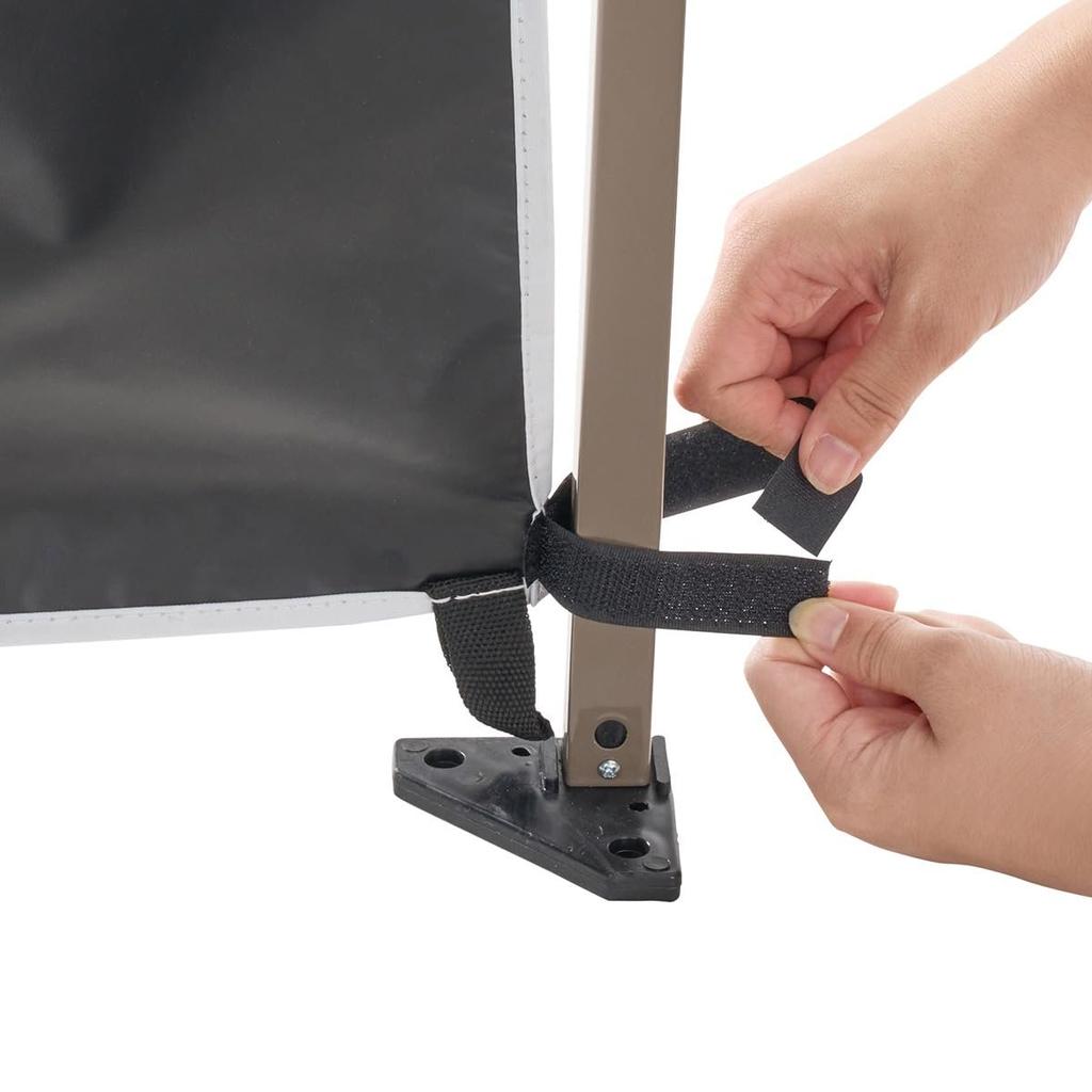 LOGOS Solar Block Q-Set Tarp Sidewall 270-BG 71204015 UV Protection 99.9% 100% Blackout Privacy Screen Panel (Sidewall Only)