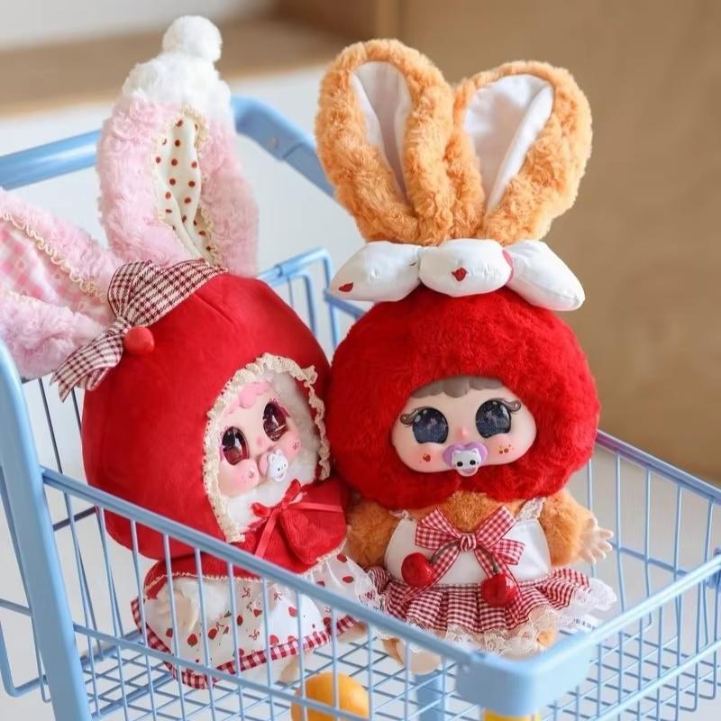 Genuine Jiimo400% Little Princess Forest Dream Series Cute Plush Blind Box Rabbit Stuffed Doll Collectible Birthday Toys Gift