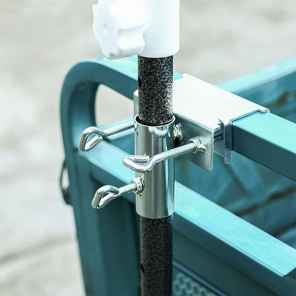 1Pcs Metal Umbrella Mount Clamp  For Garden Lawn Outdoor Yard Bleachers Deck Fences Poles