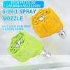 Hochdruckreiniger 6-IN-1-Spray-Düse, mehrere Sprühwinkel mit 1/4 Schnellanschluss für Hochdruckreiniger-Auto