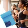 Portable Sport Towel Cooling Towel Absorbent Ice Towel with Storage Case Shower Bath Towel for Swimming Running Jogging
