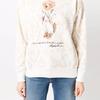Polo Ralph Lauren FW21 Bear Pattern Printed Crewneck Sweatshirt Women Sweatshirt Beige 211846895-001
