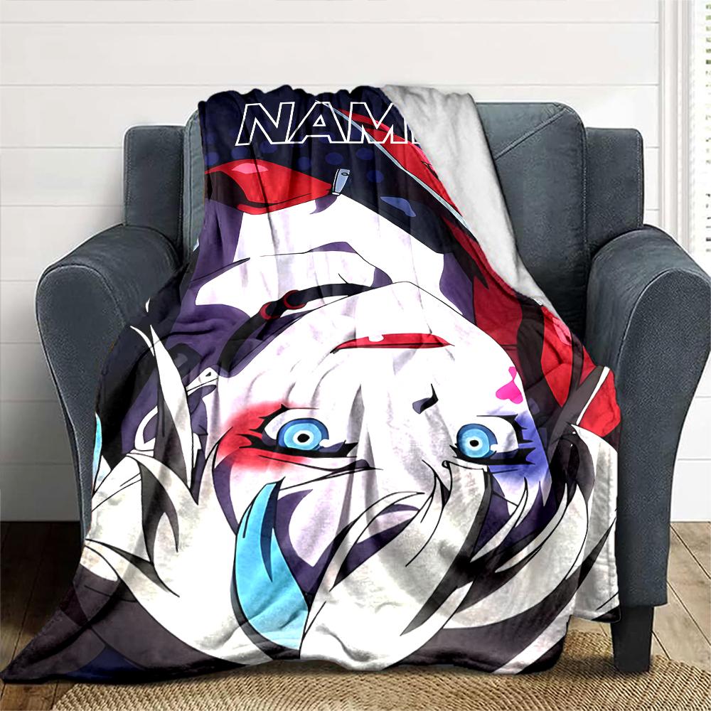 Customiz Name Personality Harley Quinn and the Joker Blanket Soft &Warm Sofa Office Bed Travel Lunch Break Blanket, Gift Suitable All Seasons