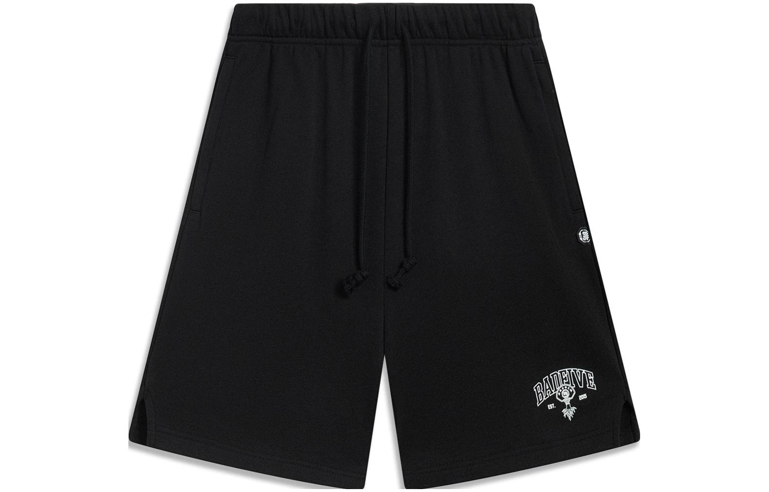 Li Ning Badfive Basketball Shorts Men s Black AKST517-2 M