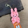 Kawaii 10Cm Miffy Plush Cute Doll Pendant Cartoon Ornament Backpack Couple Decoration Gift Toy For Girl
