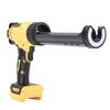 Cordless Caulking Gun 6 Adjustable Speeds Battery Powered Electric Caulk Gun With LED Light for Window Door Bathtub Pipe