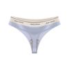 Plus Size Seamless Low-Rise Ice Silk Thong: Sexy, Antibacterial, Cotton Crotch Women's Underwear