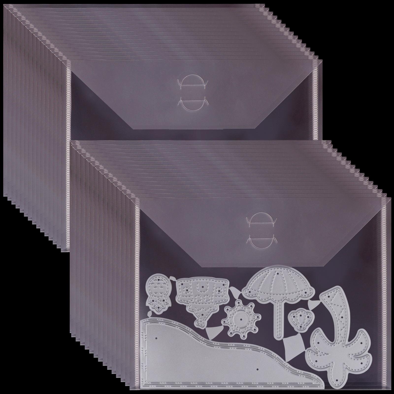 

Пакеты для хранения файлов с вкладышами формата А5, утолщенные и прорезанные марки