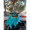 Acrylic Fancy Dream Catchers for Car Hanging Ornament | Elevate Car,Home,Office & Garden Decor | Divine God Elegance | Positive Vibes Mirror Decor