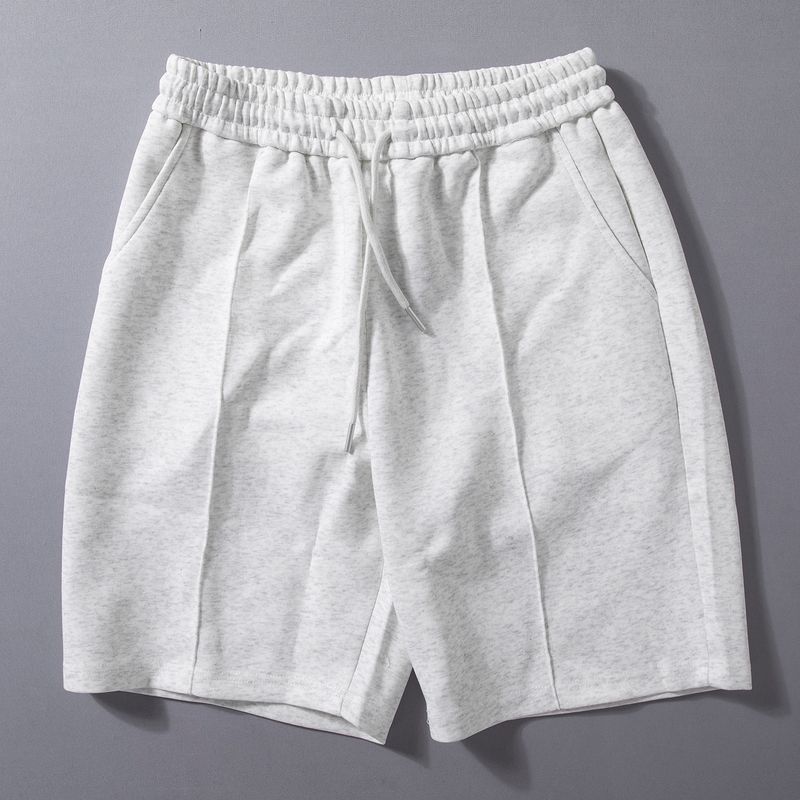 Men's Sports Shorts, New Summer Style, Elastic, Breathable, Casual Mid-Length Pants, Loose Straight-Leg Versatile Five-Point Sweatpants