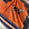 Warm Scarf Imitation Cashmere Women Thickened Decorative Shawl Retro Horse Fringed Blanket Silk Scarf Retro Style