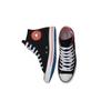 Converse Chuck Taylor All Star Bequeme Vielseitige High Top Canvas Schuhe Unisex Sneaker Schwarz Rot 171963C