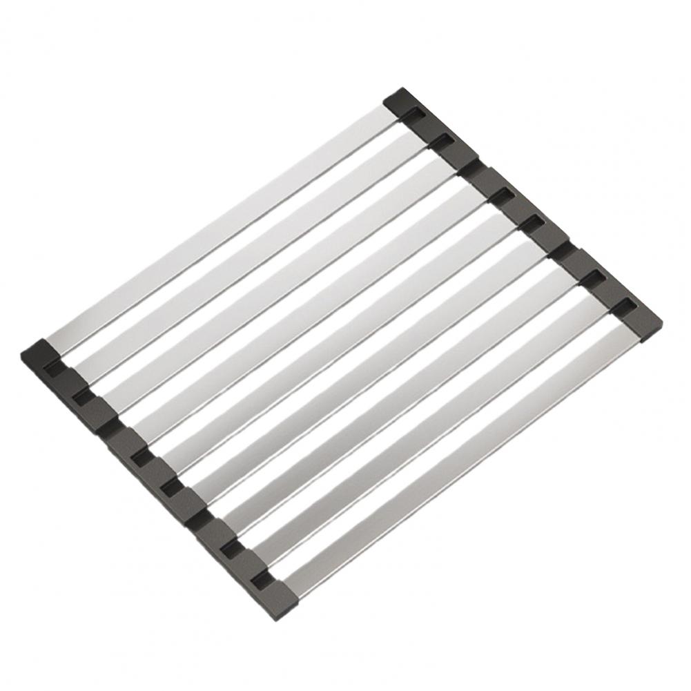 Expandable Countertop Drying Rack Foldable Countertop Dish Bowl Storage Rack Retractable Drain Rack for Kitchen Sink Organizer