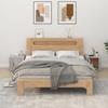 Bedside Table - Maison Exclusive - Sonoma Grey - Set of 2 - Engineered Wood 50x39x47 Cm