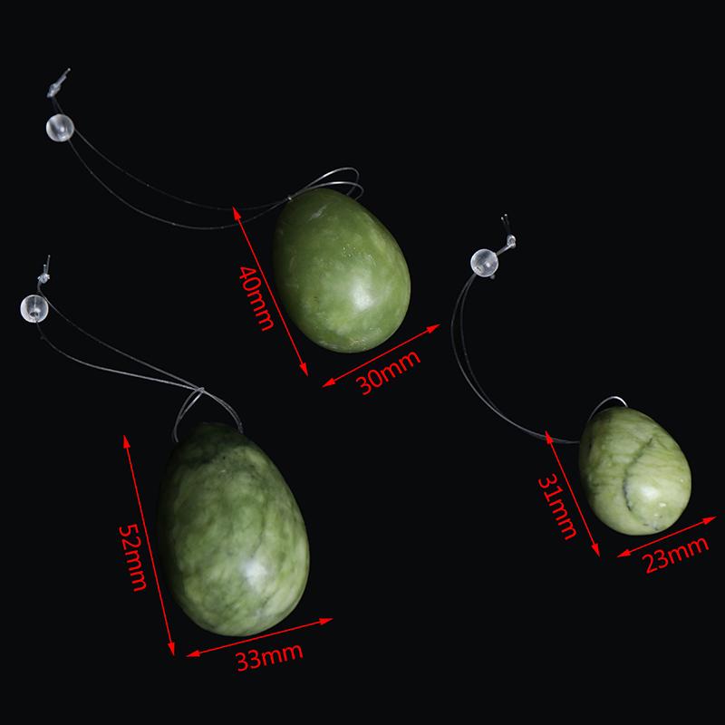 Natürliche Jade Ei Frauen Beckenboden Muskel Übung Straffung Vaginal Ball