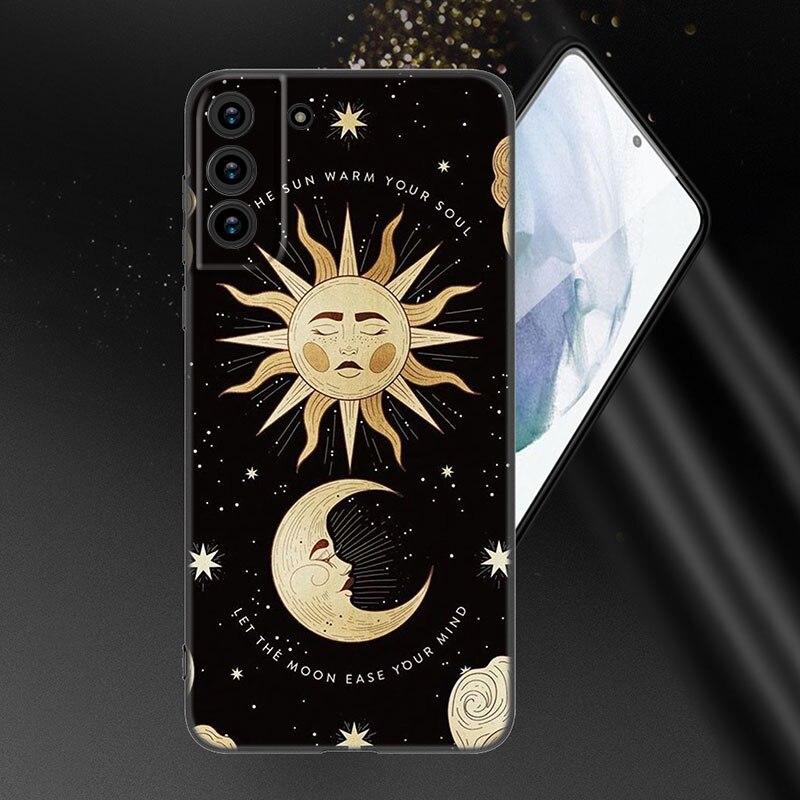 

Чехол для телефона Witches Moon Mystery Totem для Samsung Galaxy S20 S21 FE S22 Ultra S10 Lite S10E S9 S8 Plus S7 Edge, мягкий черный чехол Samsung S7