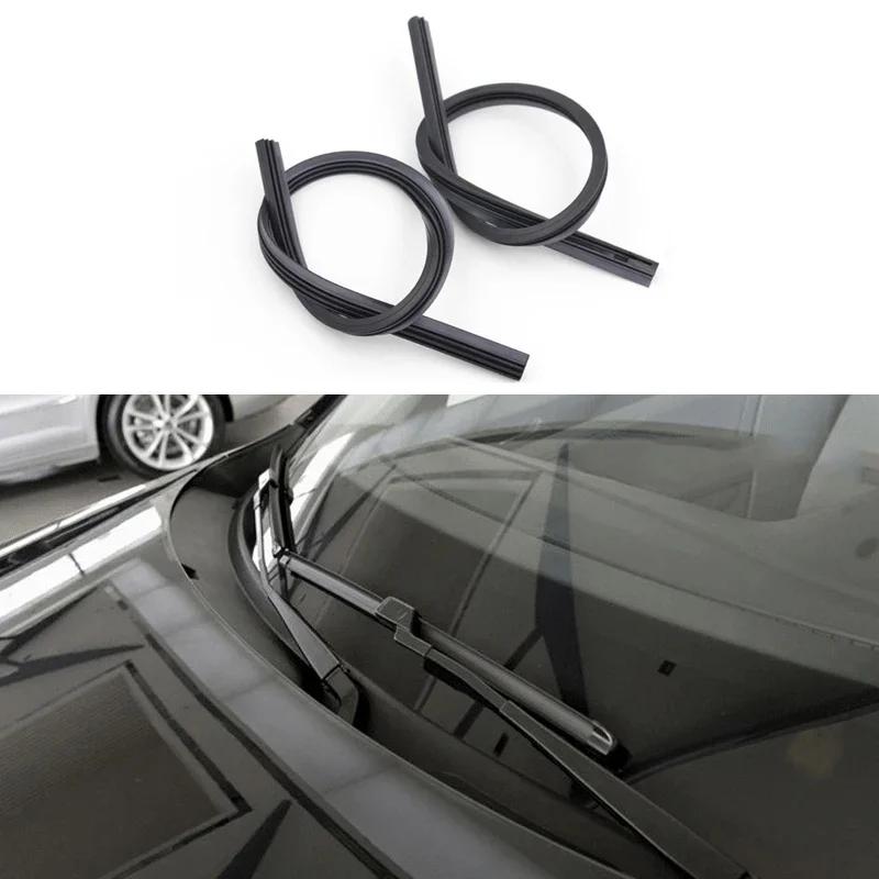 2Pcs/lot Universal Auto Vehicle Insert Soft Rubber Strip Refill for Frameless Wiper Blades 6mm 26" 24" 22'' Car Accessories