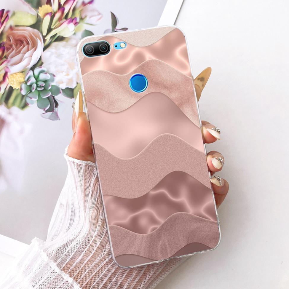Transparent For Honor 9Lite LLD-L11 LLD-L21 Casing For Honor 9 Lite Case Cover Luxury Fashion Butterfly Funny Cute Painted