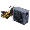 1Set 160V-240V Power Supply 2000W For 6 GPU  Rig Ereum Coin Mining 95 Gold