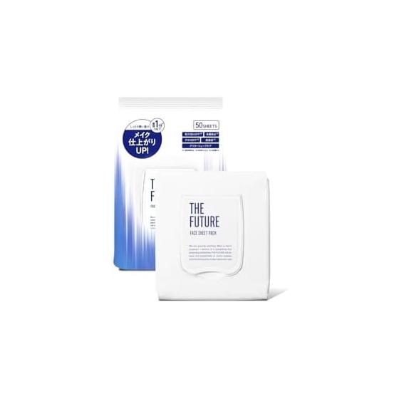 THE FUTURE Face Sheet Pack 50 Sheets Face Wash Lotion Partial Sheet Mask
