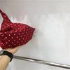Seasonal Japanese & Korean Polka Dot Floral Tote Bag - Women's Shoulder Bag