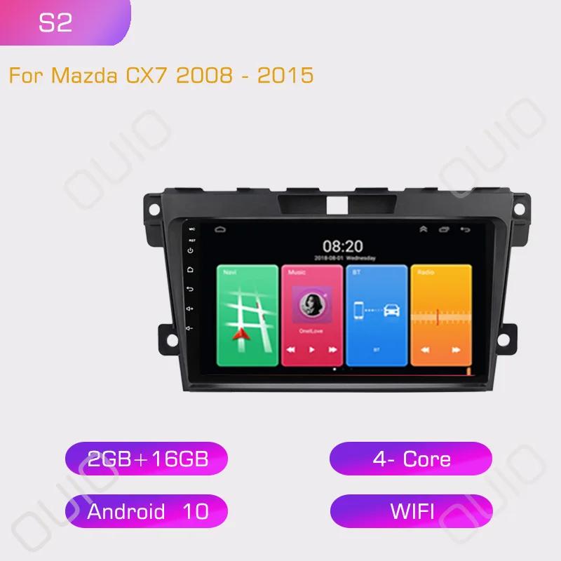 

2din Android10 автомобильный радиоприемник мультимедийный плеер Carplay Auto GPS навигация DSP BT для MAZDA CX-7 cx7 cx 7 2007 2008 2009 2010-2014