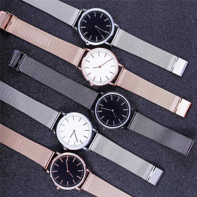 Orologio al quarzo di moda da donna Orologio di lusso Ora Argento Sottile  cinturino in maglia in acciaio inossidabile Orologi casual acquista in modo  economico — spedizione gratuita, recensioni reali con foto —