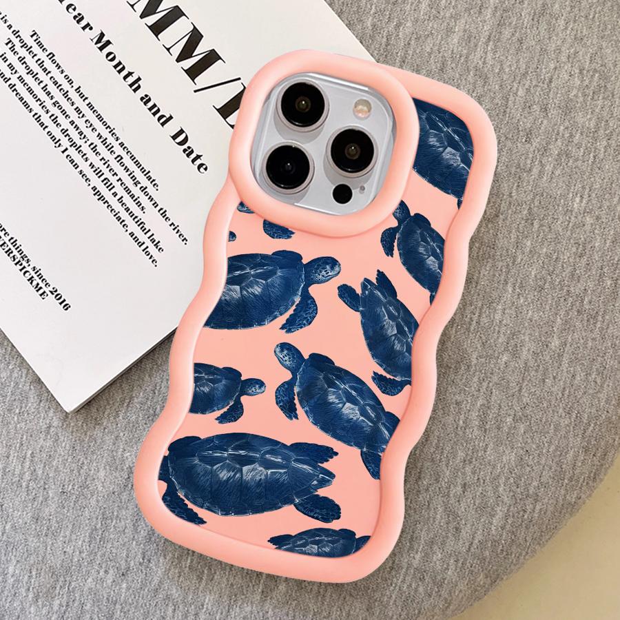 Marine Animals Soft Phone Cover Case for iPhone 13 15 Plus 17 Air 16 Pro Max 14 8 11 XR 12