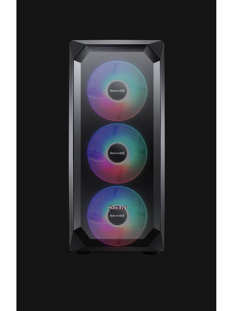 Caixa Gamer ATX Night Hunter 5 Refrigerada a Água com Painel Lateral Transparente