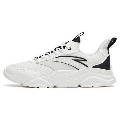 Anti-Slip And Wear-Resistant Lightweight Low-Top Sports Casual Shoes White Black Sneakers 912318831-2