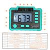 WinsPEAK VC60B+ LCD Digital Insulation Resistance Tester Megohm Meter Megohmmeter DC250V 500V 1000V AC750V
