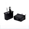 EU US UK AU Mini Dull Polish Power Plug Adapter Travel Plug Converter Outlet Wall Power Converter (Black)