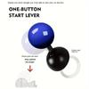 Car Ignition Button Cover - Sleek Round Ball Design, One-Click Start, Multi-Function Switch Decor Accessory