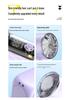 New T243 Macaron Color Portable Handheld Fan with Digital Display & Night Light
